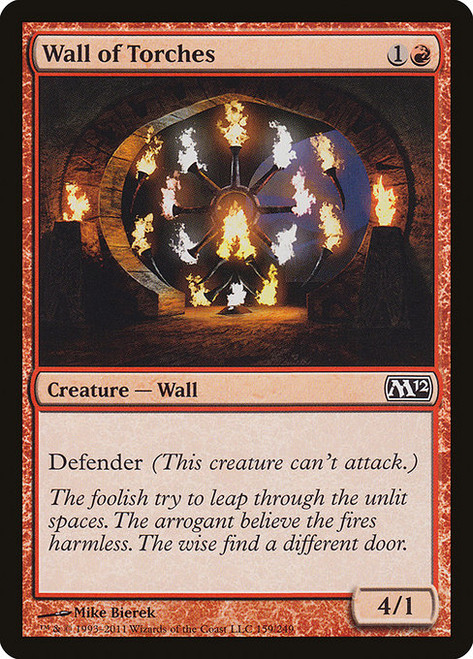 Wall of Torches (M12) (Foil) (#159)