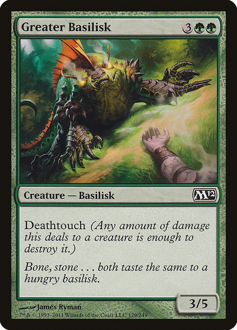 Greater Basilisk (M12) (Foil) (#179)