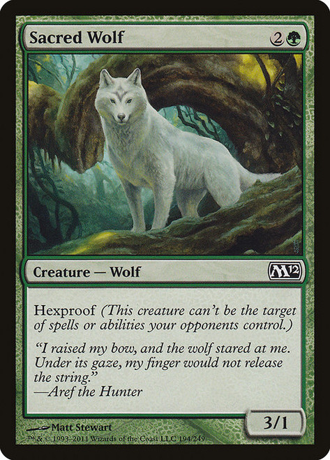 Sacred Wolf (M12) (Foil) (#194)
