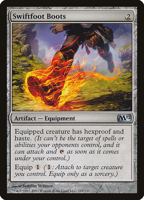 Swiftfoot Boots (M12) (Foil) (#219)