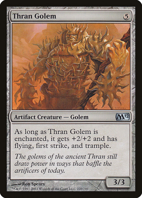 Thran Golem (M12) (Foil) (#220)