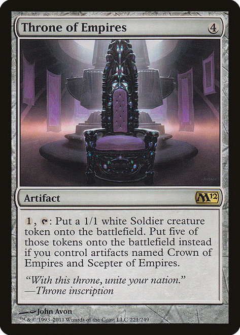 Throne of Empires (M12) (Foil) (#221)