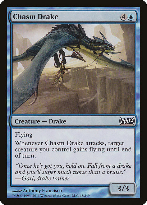 Chasm Drake (M12) (Foil) (#48)