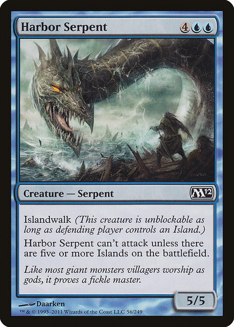 Harbor Serpent (M12) (Foil) (#56)