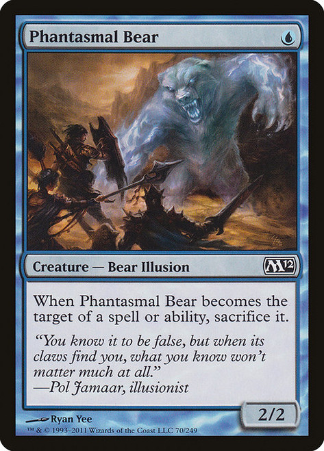 Phantasmal Bear (M12) (Foil) (#70)