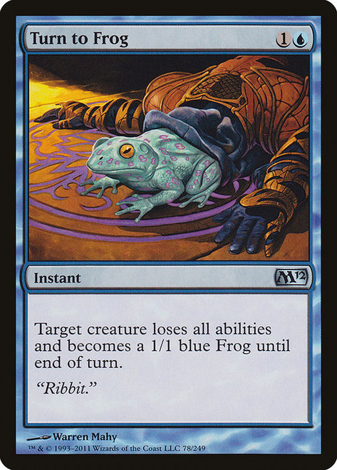 Turn to Frog (M12) (Foil) (#78)
