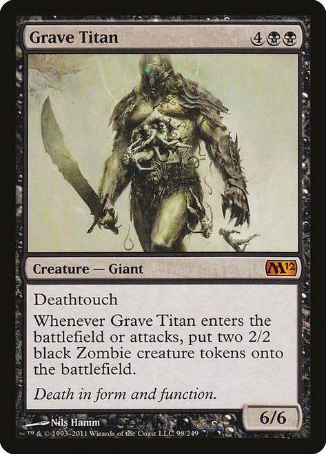 Grave Titan (M12) (Foil) (#98)
