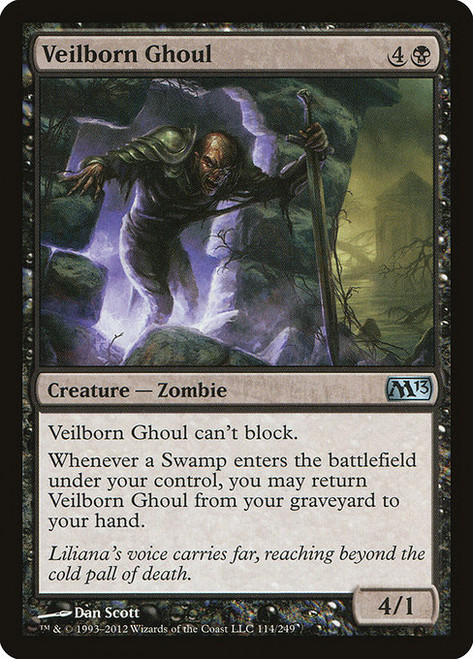 Veilborn Ghoul (M13) (Foil) (#114)