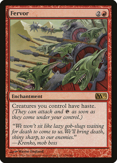 Fervor (M13) (Foil) (#129)