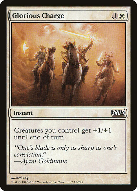 Glorious Charge (M13) (Foil) (#15)