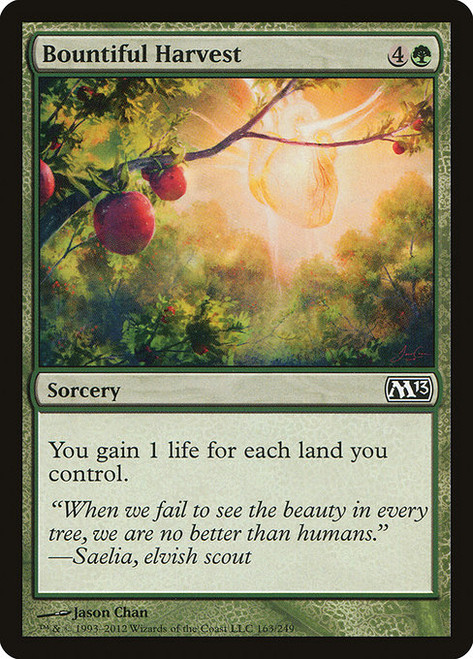 Bountiful Harvest (M13) (Foil) (#163)