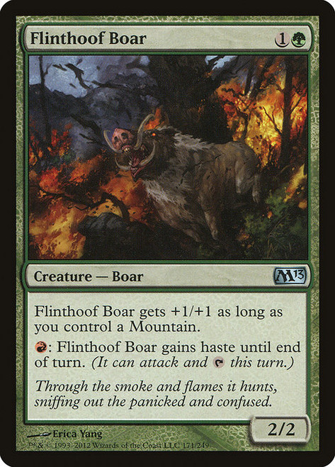 Flinthoof Boar (M13) (Foil) (#171)