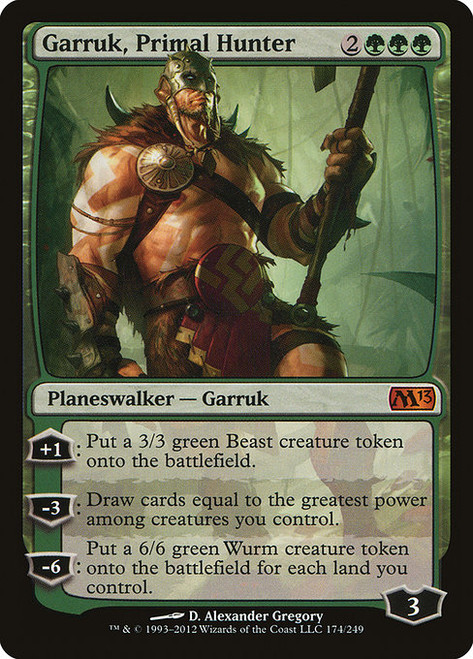 Garruk, Primal Hunter (M13) (Foil) (#174)