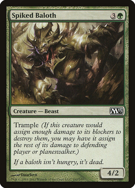 Spiked Baloth (M13) (Foil) (#192)