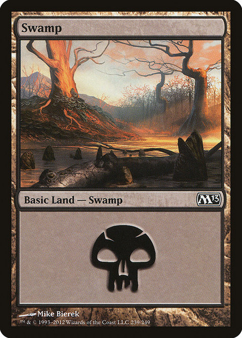 Swamp (M13) (Foil) (#239)