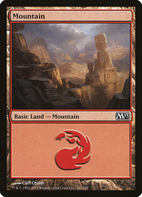 Mountain (M13) (Foil) (#242)