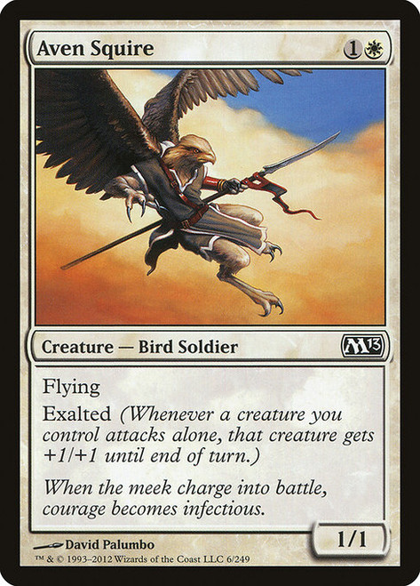 Aven Squire (M13) (Foil) (#6)