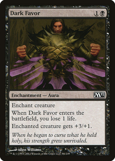 Dark Favor (M13) (Foil) (#86)