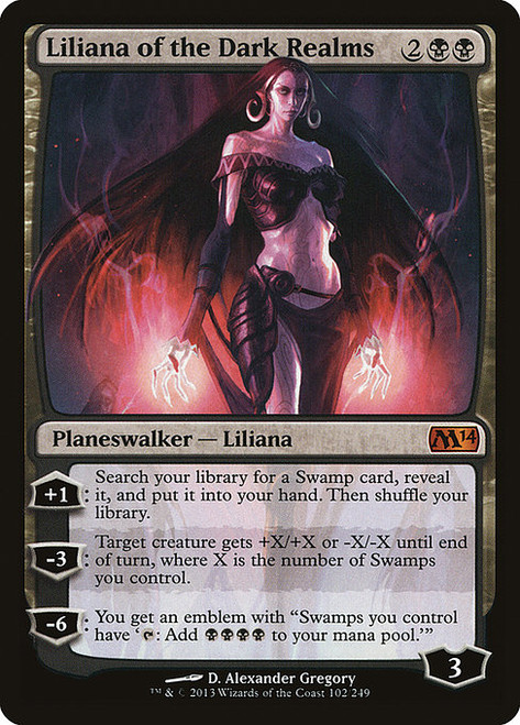 Liliana of the Dark Realms (M14) (#102)