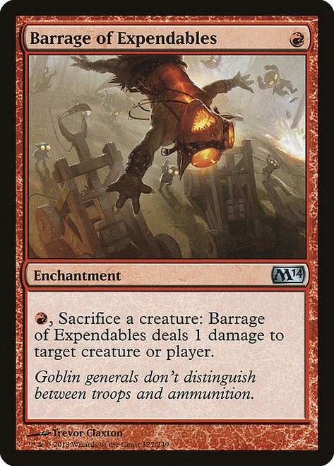 Barrage of Expendables (M14) (Foil) (#127)
