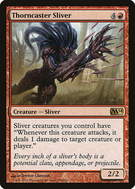 Thorncaster Sliver (M14) (Foil) (#158)