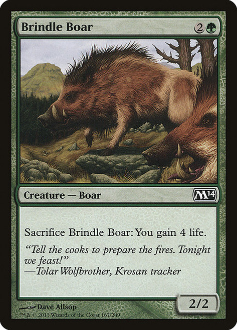 Brindle Boar (M14) (Foil) (#167)