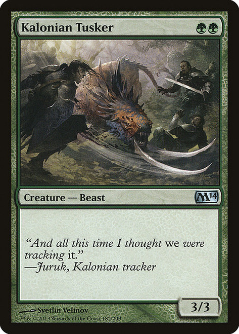 Kalonian Tusker (M14) (#182)