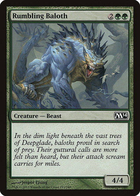 Rumbling Baloth (M14) (Foil) (#193)