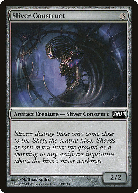 Sliver Construct (M14) (Foil) (#218)