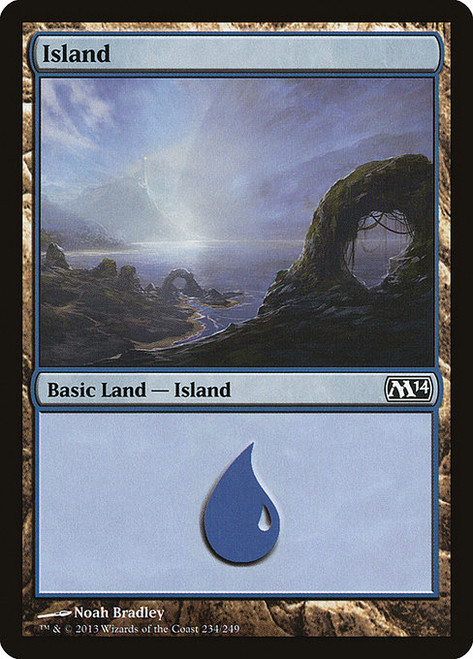 Island (M14) (Foil) (#234)