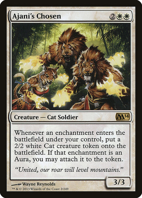 Ajani's Chosen (M14) (Foil) (#2)