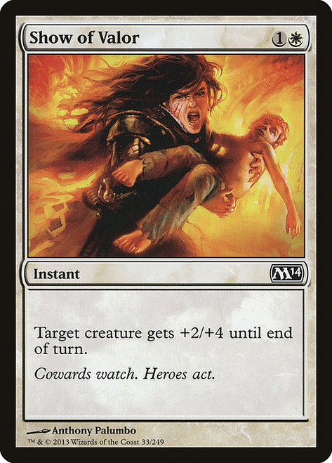 Show of Valor (M14) (Foil) (#33)