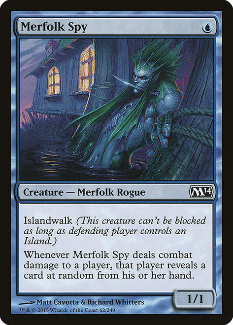 Merfolk Spy (M14) (Foil) (#62)