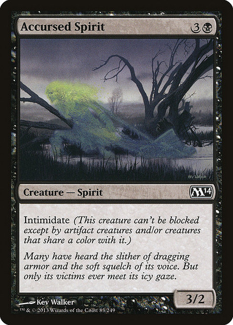 Accursed Spirit (M14) (Foil) (#83)