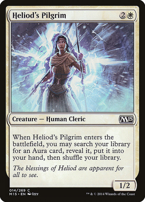 Heliod's Pilgrim (M15) (Foil) (#14)