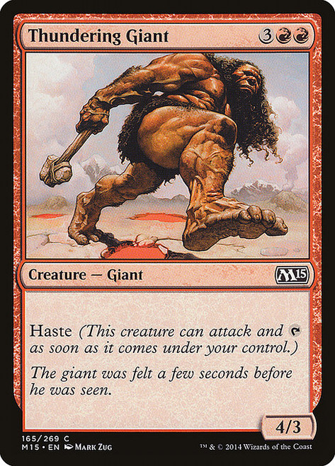 Thundering Giant (M15) (Foil) (#165)