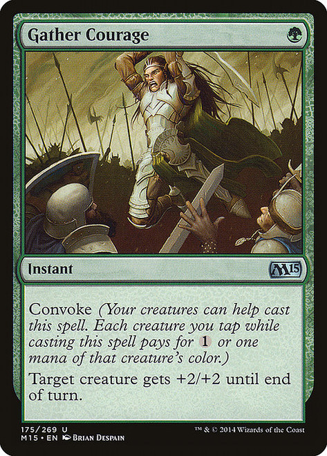 Gather Courage (M15) (Foil) (#175)