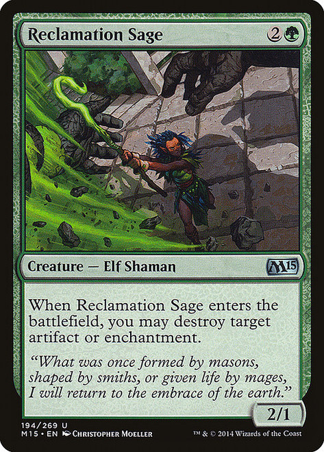 Reclamation Sage (M15) (Foil) (#194)