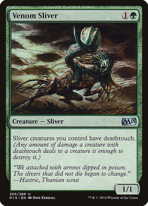 Venom Sliver (M15) (Foil) (#205)