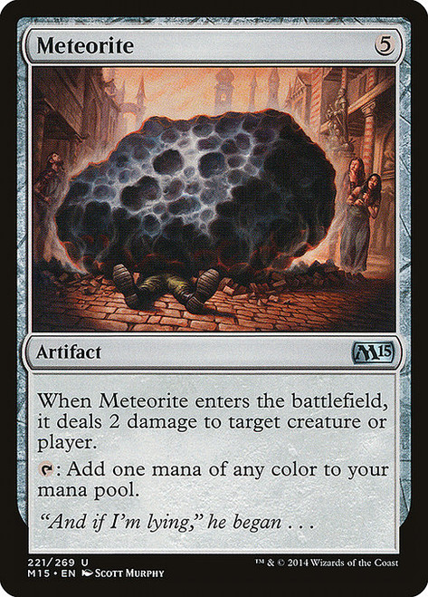 Meteorite (M15) (Foil) (#221)
