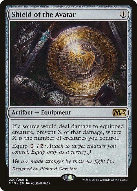 Shield of the Avatar (M15) (Foil) (#230)