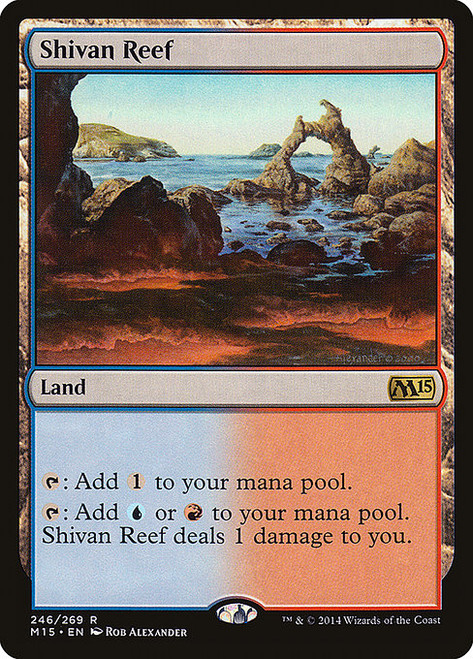 Shivan Reef (M15) (Foil) (#246)