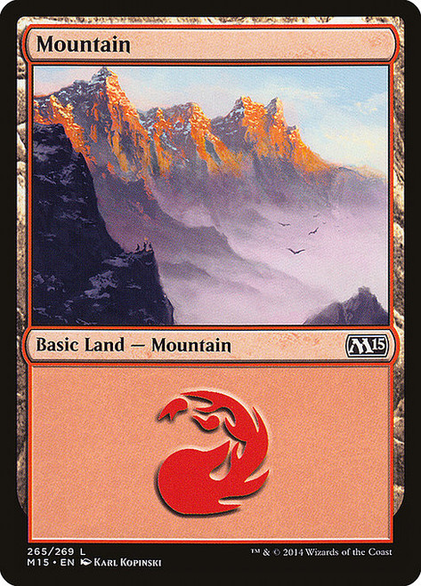 Mountain (M15) (Foil) (#265)