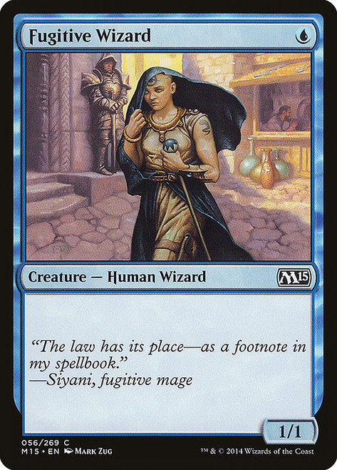 Fugitive Wizard (M15) (Foil) (#56)