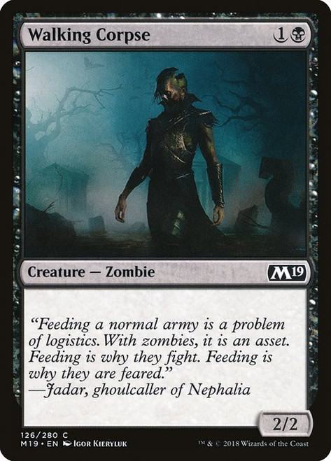 Walking Corpse (M19) (Foil) (#126)