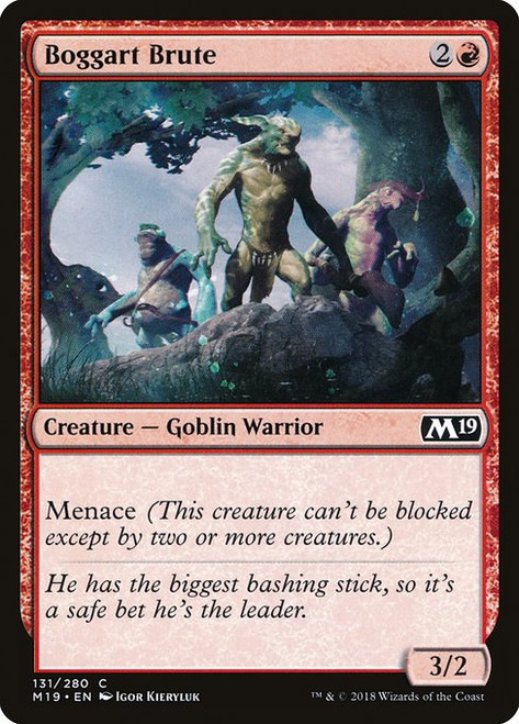 Boggart Brute (M19) (Foil) (#131)