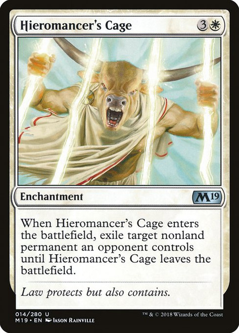 Hieromancer's Cage (M19) (Foil) (#14)