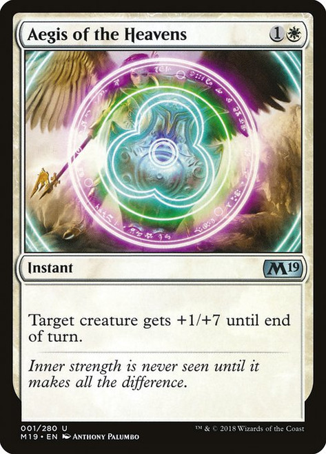 Aegis of the Heavens (M19) (Foil) (#1)