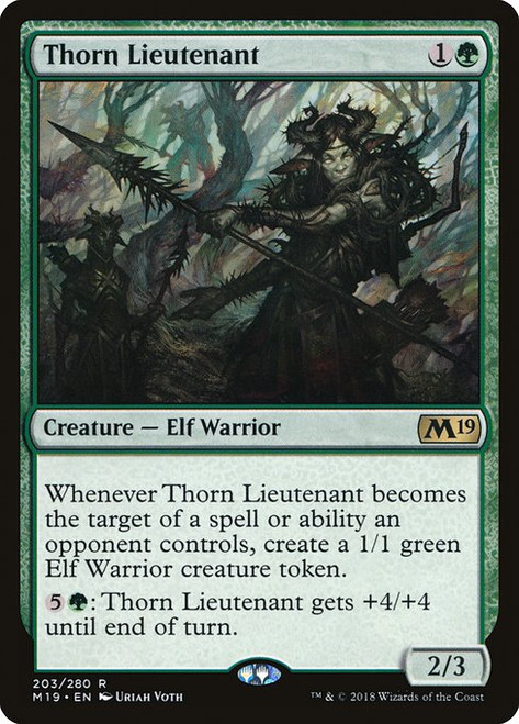 Thorn Lieutenant (M19) (Foil) (#203)