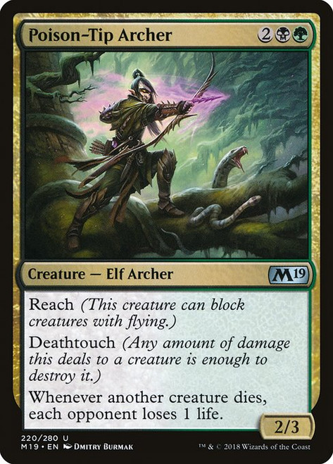 Poison-Tip Archer (M19) (Foil) (#220)